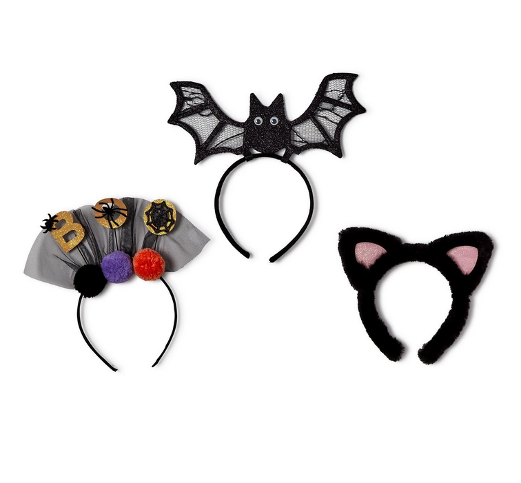 Two's Company Halloween Headband- Bat