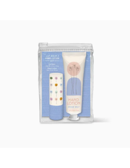Studio Oh! Dotted Palms Lip Balm and Lotion Set
