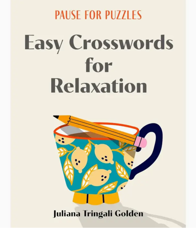 Union Square & Co. Pause for Puzzles:Easy Crosswords by Juliana Tringali Golden