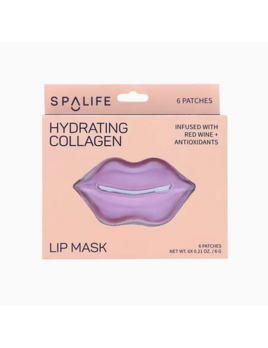 My Spa Life Hydrating Collagen & Red Wine Lip Mask 6 Pack