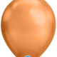 GG Distributors Latex Balloon - Chrome Copper  11"