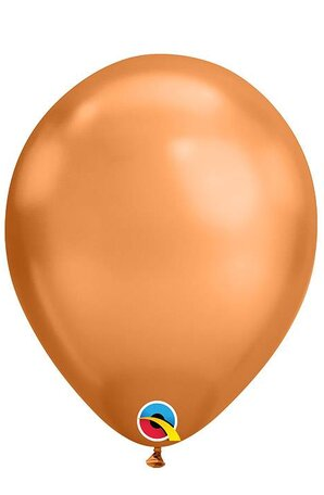 GG Distributors Latex Balloon - Chrome Copper  11"