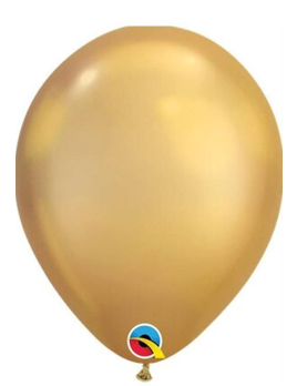GG Distributors Latex Balloon - Gold  11"
