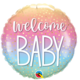 Balloons Everywhere 18" Welcome Baby Confetti Dots