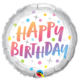 Balloons Everywhere 18" Birthday Rainbow Dots