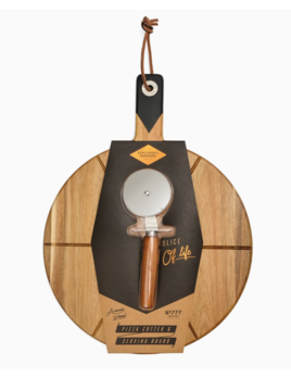 Gentlemen's Hardware Pizza Board With Pizza Cutter