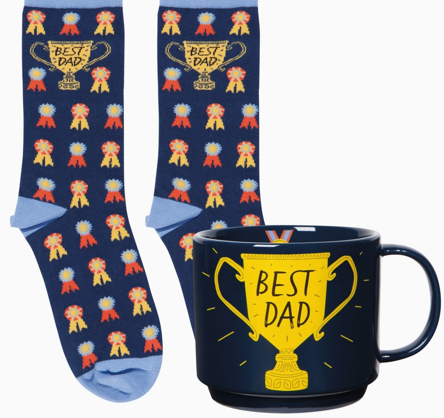 Danica Jubilee Best Dad Mug & Socks Set of 2