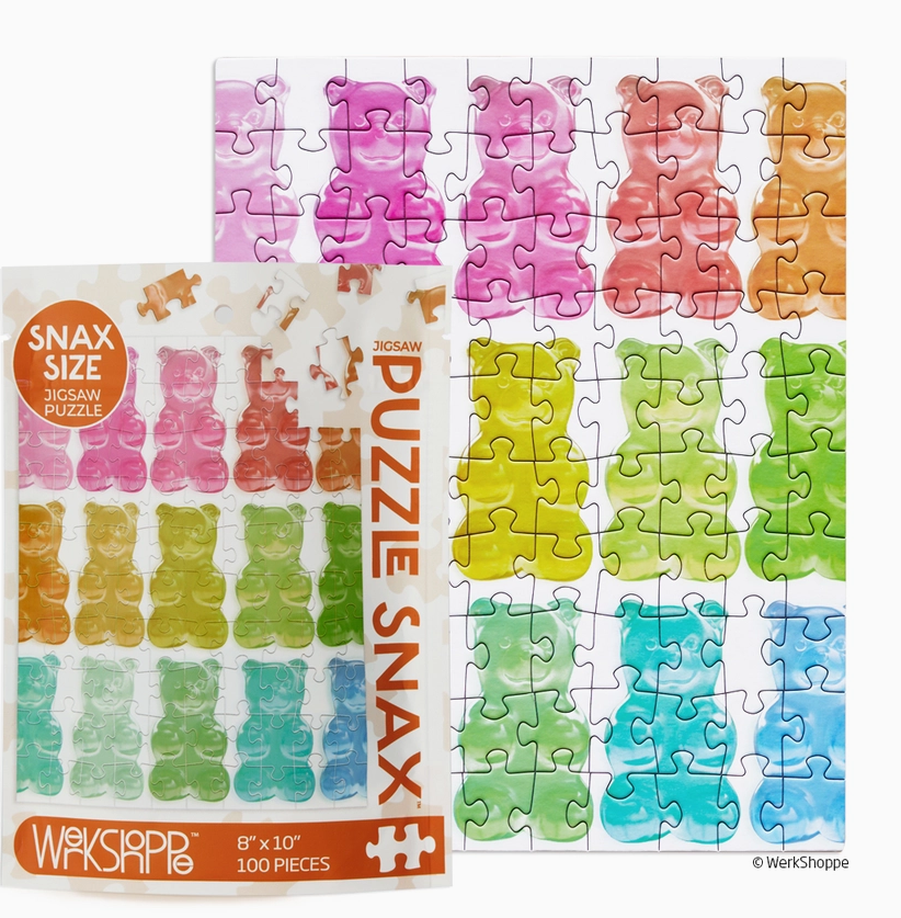 Werkshoppe Gummy Bears | 100 Piece Puzzle