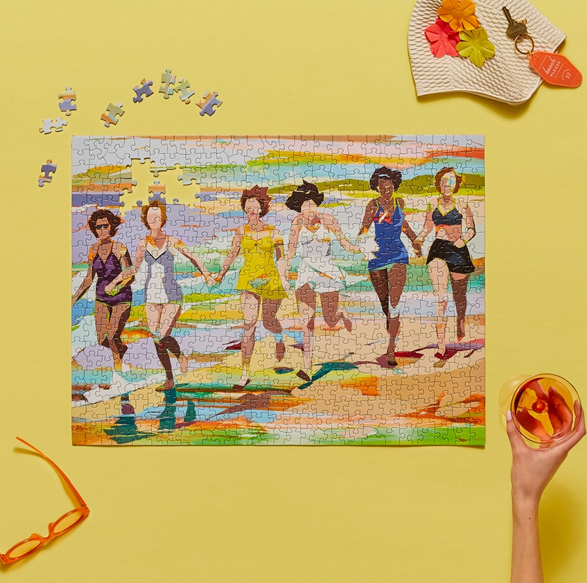 Werkshoppe Sunset Swim | 500 Piece Jigsaw Puzzle