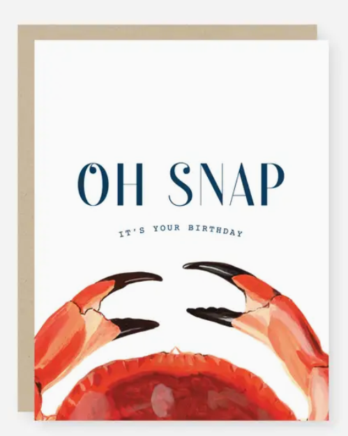 2021 Co. Oh Snap it's your birthday! Birthday card