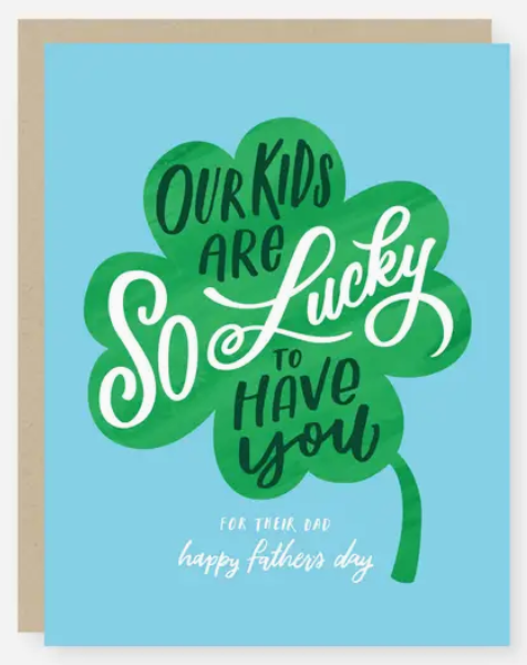 2021 Co. Lucky father's day card