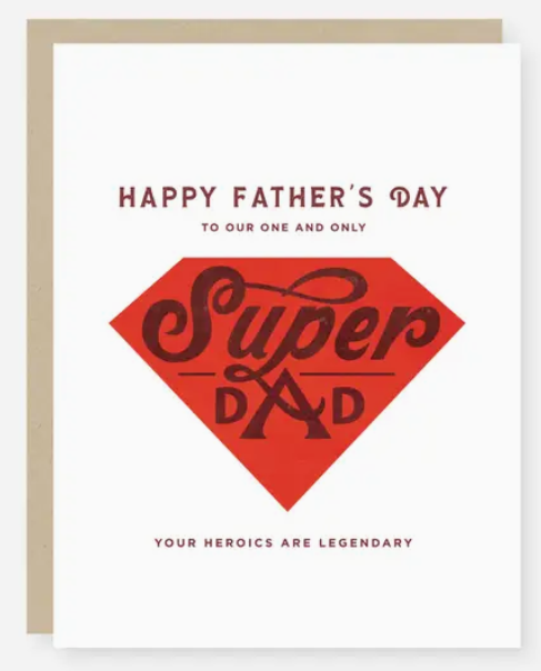2021 Co. Super dad father's day card