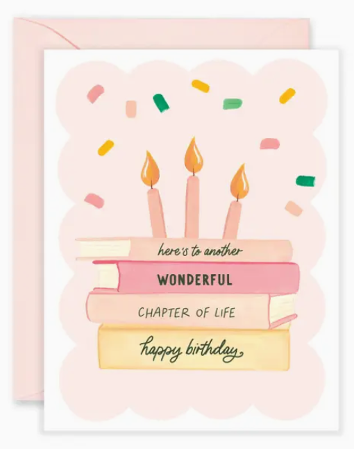 Isabella MG & Co. Chapter of Life Birthday Card