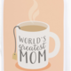 onderkast studio World's Greatest Mom Greeting Card