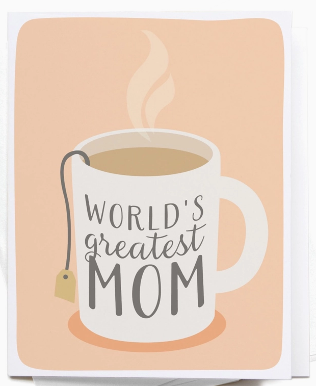 onderkast studio World's Greatest Mom Greeting Card