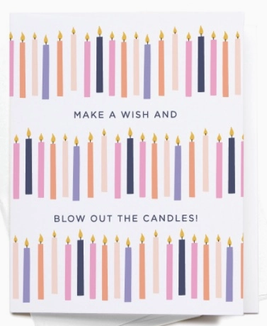 onderkast studio Make a Wish and Blow Out the Candles Greeting Card