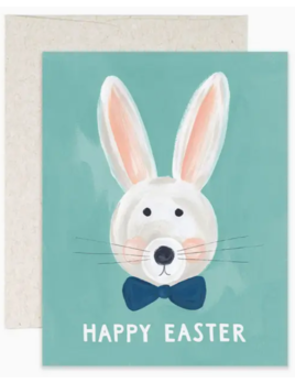 1canoe2 Easter Bunny Holiday Greeting Card