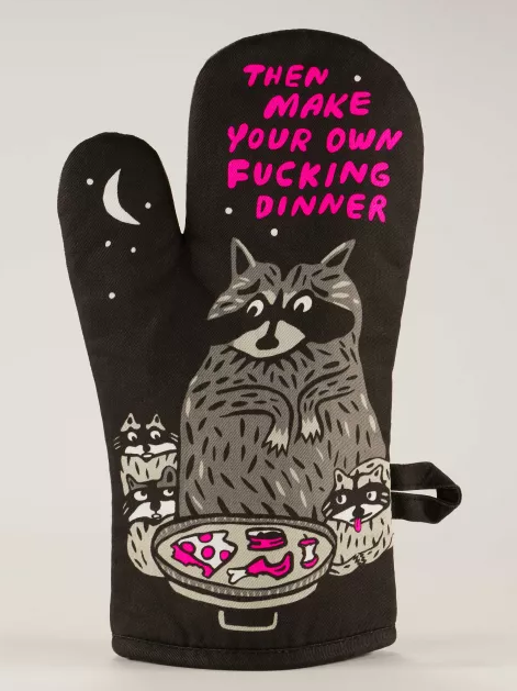 Blue Q Make Your Own Dinner Oven Mitt