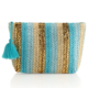 Shiraleah Delilah Zip Pouch - Turquoise
