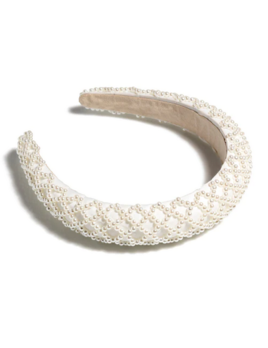 Shiraleah Pearl Headband - Ivory