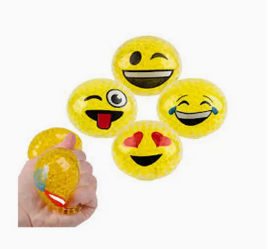 JSBlueRidge Toys Water Bead Squeezy Emotion Ball
