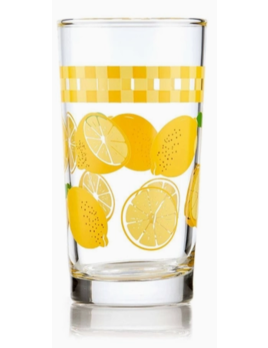 Libbey Vintage Juice Glasses, 11-ounce - Lemon