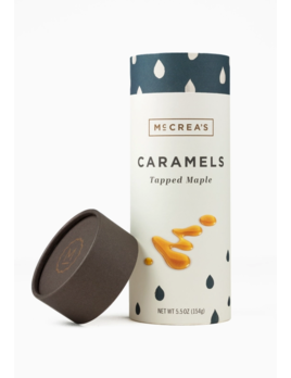 McCrea's Candies Caramels Tall Tube - Tapped Maple