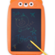 Two's Company Bear Sketch Board with Stylus Pen - Orange