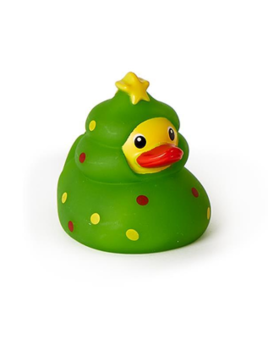 Two's Company Christmas Light Up Rubber Duckie - Tree