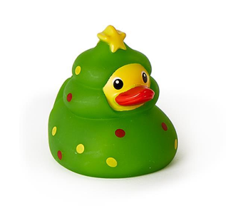 Two's Company Christmas Light Up Rubber Duckie - Tree