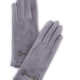 Two's Company Glove with Metal Keeper - Gray