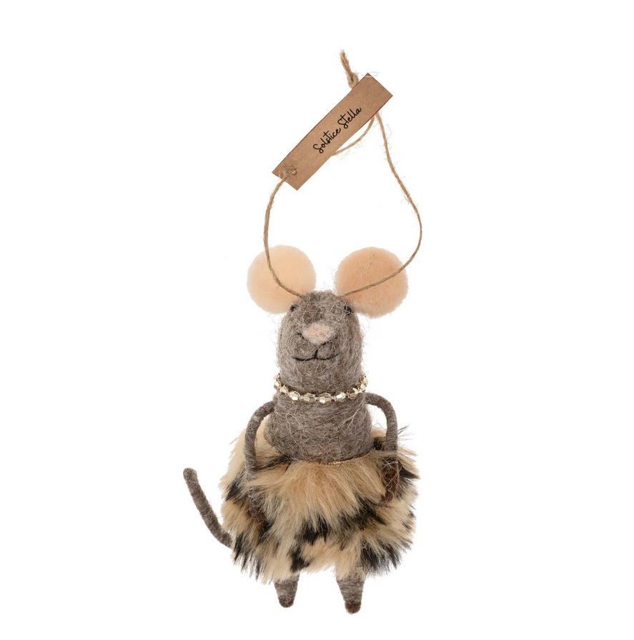 Indaba Solstice Stella Mouse Ornament