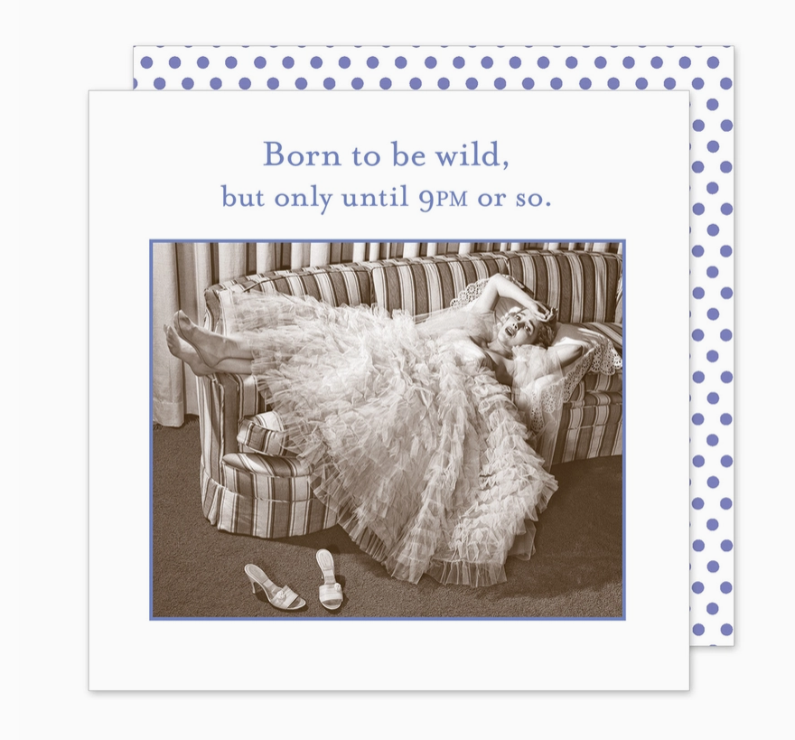 Born To Be Wild Beverage Napkin