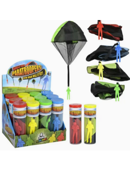 JSBlueRidge Toys Mini Parachute Throwing Toy