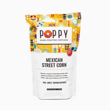 Poppy Handcrafted Popcorn Mexican Street Corn Market Bag