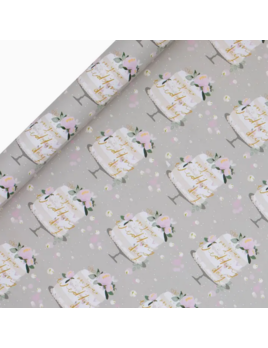 Glick Weddng Cake Wrapping Paper