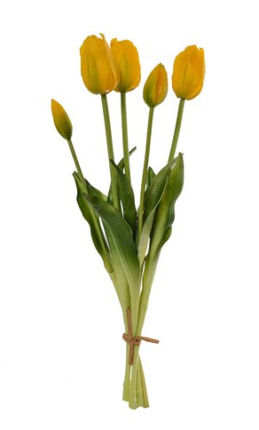 GG Distributors 16" Tulip Bundle Yellow