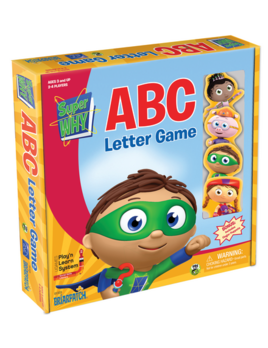 University Games Superwhy! Abc Letter Game