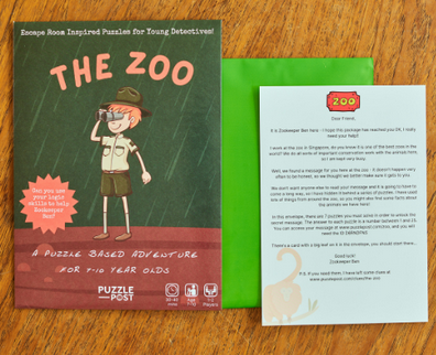 Puzzle Post UK The Zoo - Children’S Escape Room