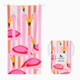Dock & Bay USA Quick Dry Towels - Kids - Flamboyant Flamingos