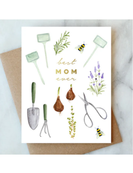Abigail Jayne Design Gardening Mom Greeting Card