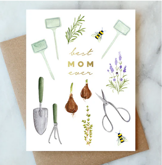 Abigail Jayne Design Gardening Mom Greeting Card