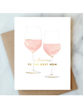 Abigail Jayne Design Mom Cheers Greeting Card