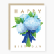 2021 Co. Hydrangea Bouquet Birthday Card