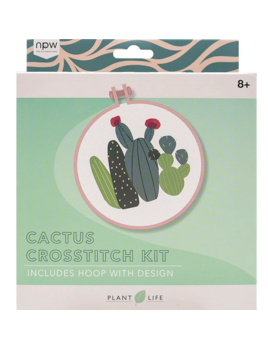 NPW Group Cactus Cross Stitch
