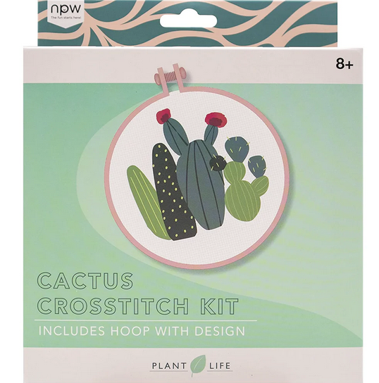 NPW Group Cactus Cross Stitch