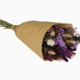 Dried Flowers - Field Bouquet - Meadow Violet  -Medium