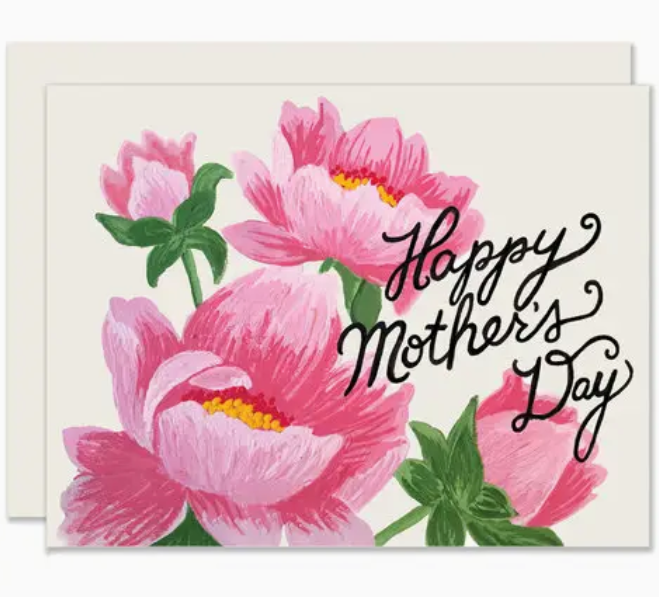 Slightly Stationery Mother's Day Flowers | Pretty Floral Mom Card