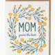 Smudge Ink Botanic Wreath Mother's Day Card