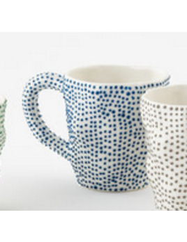 One Hundred 80 Degrees Textured Seaside Mug - Blue